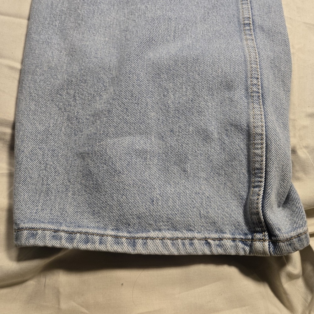 Levis Western Fit Jeans Mens 44x30 Blue Wash Straight Cowboy Stretch 37681-0029 - Picture 4 of 16